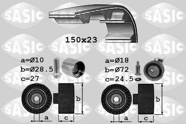 Sasic 1756054 - Zobsiksnas komplekts adetalas.lv