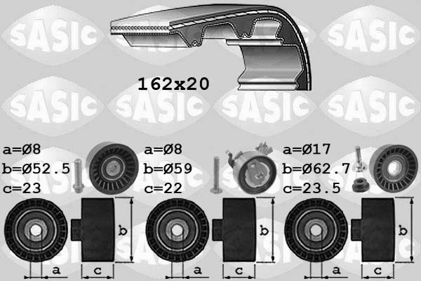 Sasic 1756064 - Zobsiksnas komplekts adetalas.lv