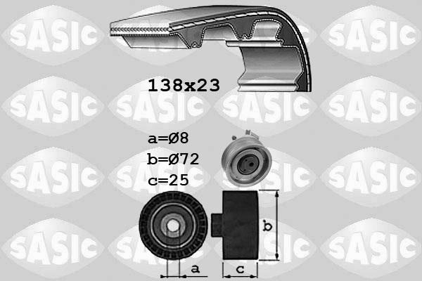 Sasic 1756060 - Zobsiksnas komplekts adetalas.lv