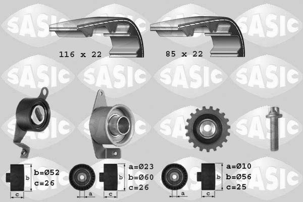 Sasic 1756011 - Zobsiksnas komplekts adetalas.lv