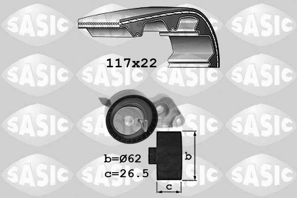 Sasic 1756034 - Zobsiksnas komplekts adetalas.lv