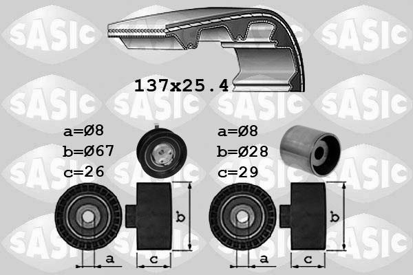 Sasic 1756038 - Zobsiksnas komplekts adetalas.lv