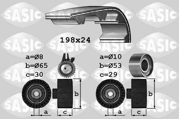 Sasic 1756023 - Zobsiksnas komplekts adetalas.lv