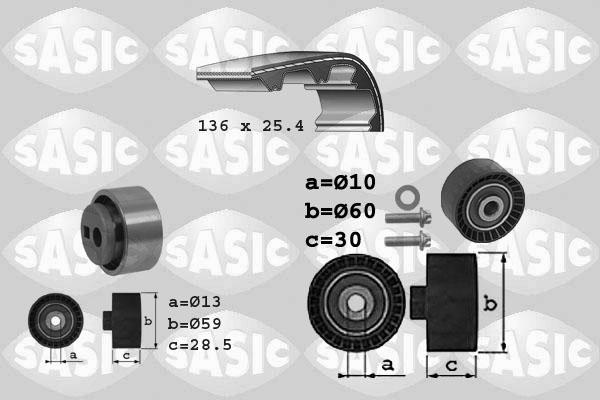 Sasic 1750005 - Zobsiksnas komplekts adetalas.lv