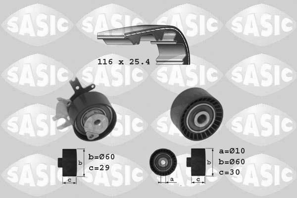 Sasic 1750014 - Zobsiksnas komplekts adetalas.lv