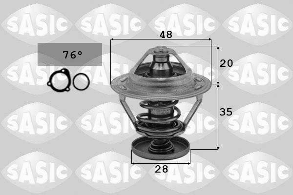 Sasic 3306042 - Termostats, Dzesēšanas šķidrums adetalas.lv