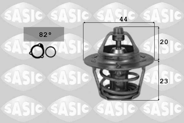 Sasic 3306013 - Termostats, Dzesēšanas šķidrums adetalas.lv