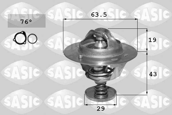 Sasic 3306142 - Termostats, Dzesēšanas šķidrums adetalas.lv