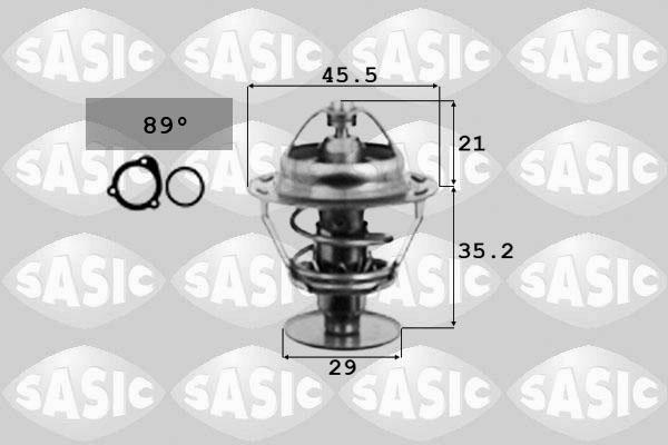 Sasic 3381211 - Termostats, Dzesēšanas šķidrums adetalas.lv