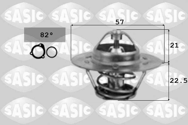 Sasic 3371471 - Termostats, Dzesēšanas šķidrums adetalas.lv