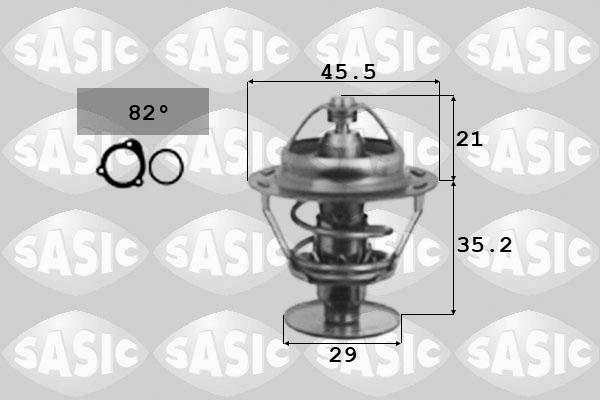 Sasic 3371541 - Termostats, Dzesēšanas šķidrums adetalas.lv