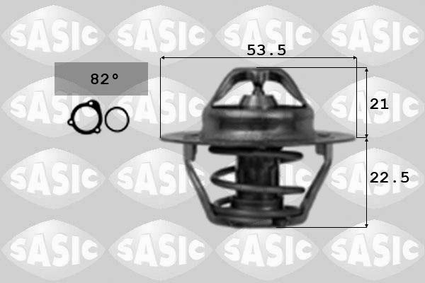 Sasic 3371301 - Termostats, Dzesēšanas šķidrums adetalas.lv