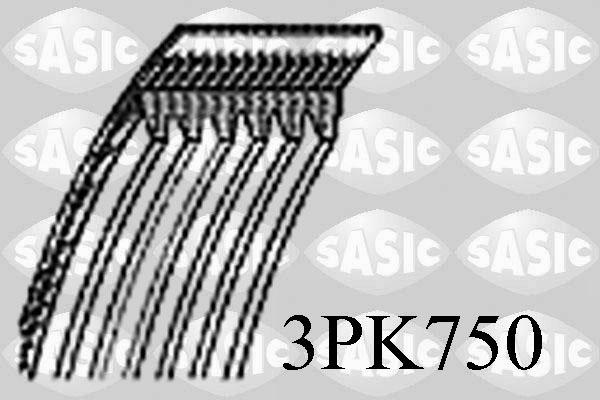 Sasic 3PK750 - Ķīļrievu siksna adetalas.lv