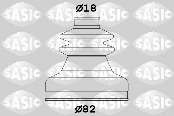 Sasic 2873713 - Putekļusargs, Piedziņas vārpsta adetalas.lv