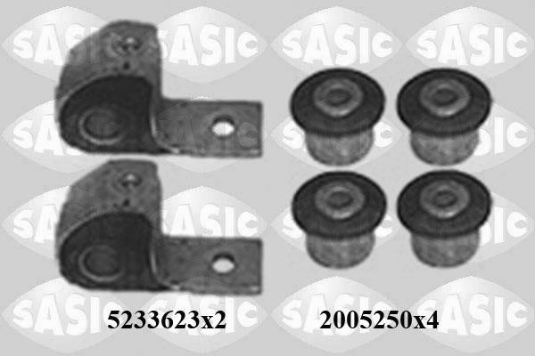 Sasic 7960001 - Remkomplekts, Neatk. balstiekārtas šķērssvira adetalas.lv