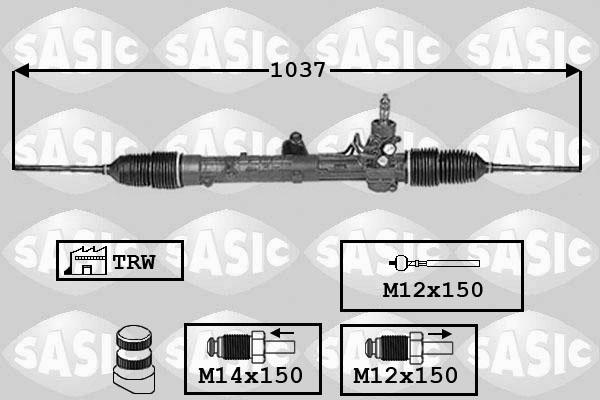 Sasic 7006058 - Stūres mehānisms adetalas.lv