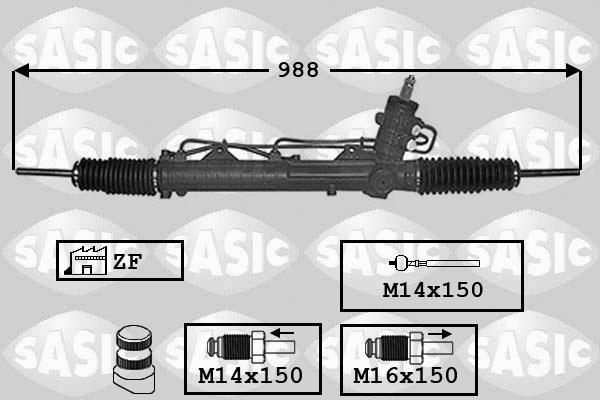 Sasic 7006013 - Stūres mehānisms adetalas.lv