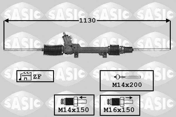 Sasic 7006083 - Stūres mehānisms adetalas.lv