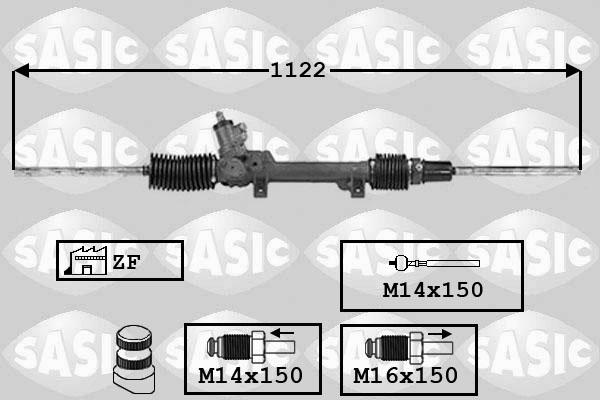 Sasic 7006082 - Stūres mehānisms adetalas.lv