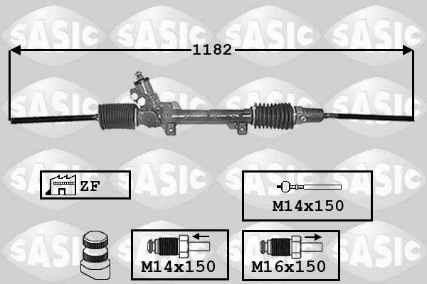 Sasic 7006035 - Stūres mehānisms adetalas.lv