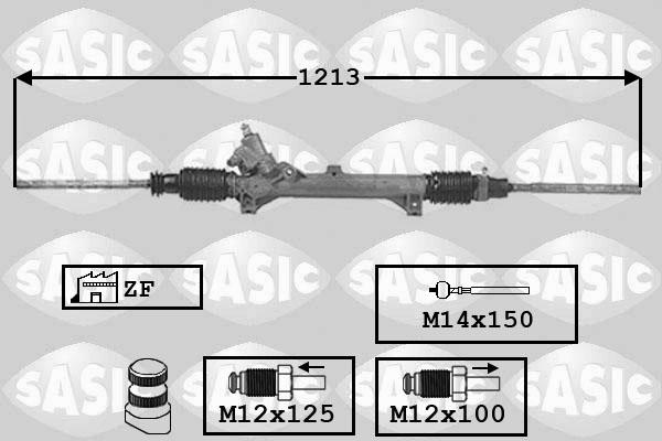 Sasic 7006033 - Stūres mehānisms adetalas.lv