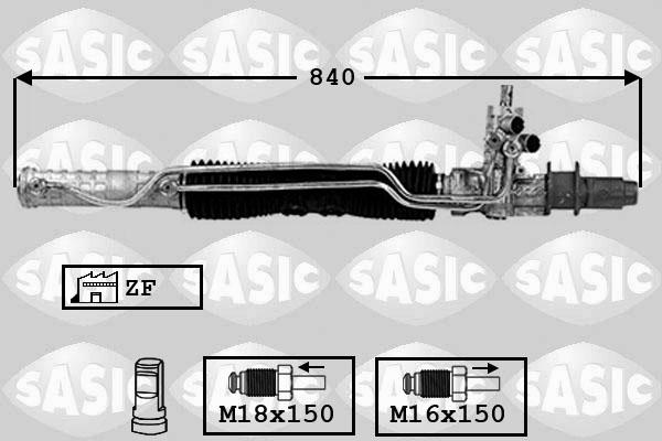 Sasic 7006075 - Stūres mehānisms adetalas.lv