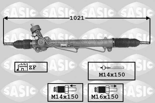 Sasic 7006141 - Stūres mehānisms adetalas.lv