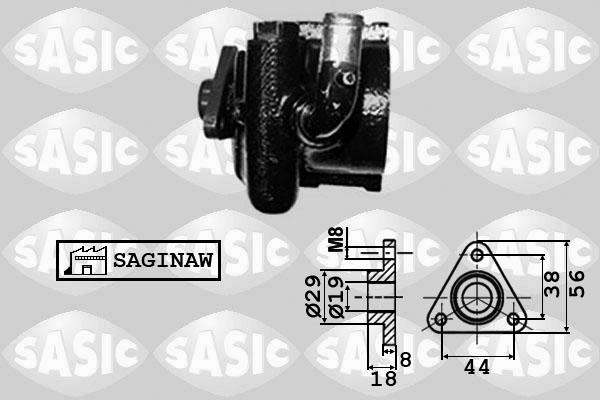 Sasic 7076045 - Hidrosūknis, Stūres iekārta adetalas.lv