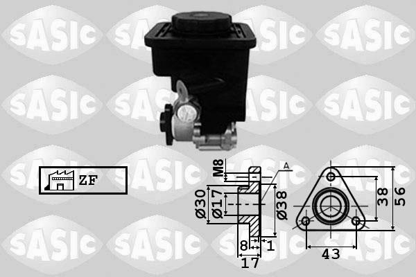 Sasic 7076050 - Hidrosūknis, Stūres iekārta adetalas.lv