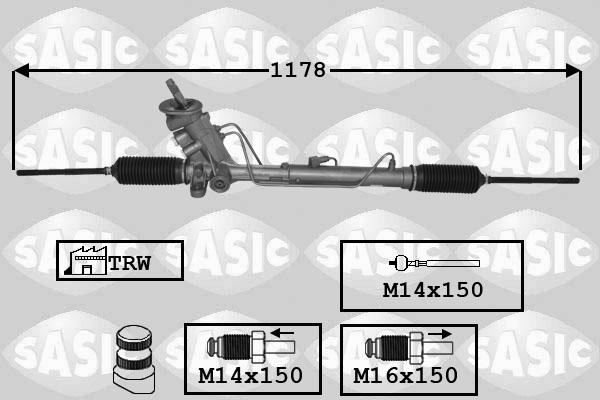 Sasic 7176071 - Stūres mehānisms adetalas.lv