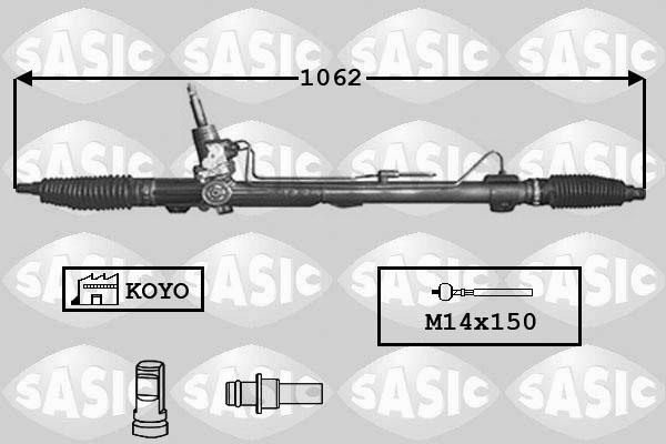 Sasic 7170001 - Stūres mehānisms adetalas.lv