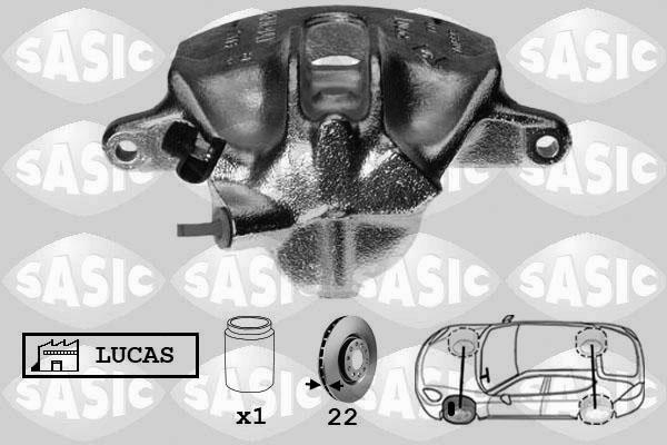 Sasic SCA4040 - Bremžu suports adetalas.lv