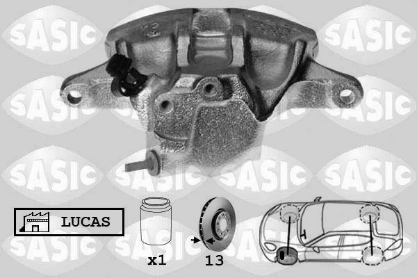 Sasic SCA6164 - Bremžu suports adetalas.lv