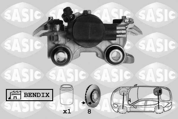 Sasic SCA0021 - Bremžu suports adetalas.lv