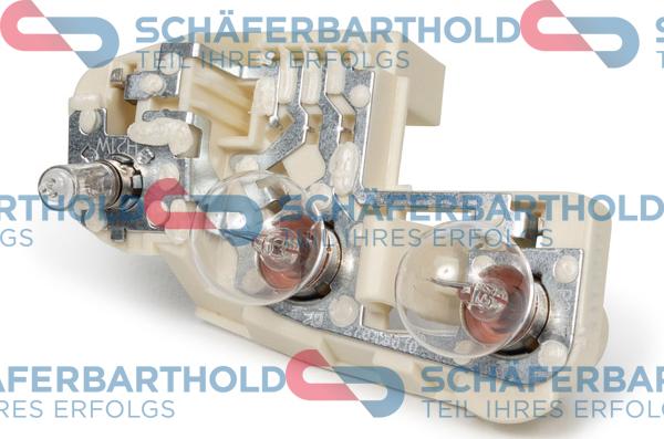 Schferbarthold 410 02 165 01 11 - Spuldzes turētājs, Aizmugurējais lukturis adetalas.lv