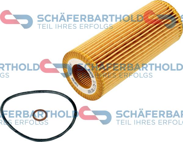 Schferbarthold 310 02 158 01 11 - Eļļas filtrs adetalas.lv