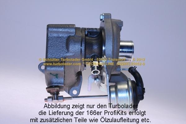 Schlütter Turbolader 166-09220EOL - Kompresors, Turbopūte adetalas.lv