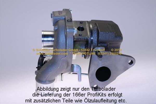 Schlütter Turbolader 166-09220EOL - Kompresors, Turbopūte adetalas.lv