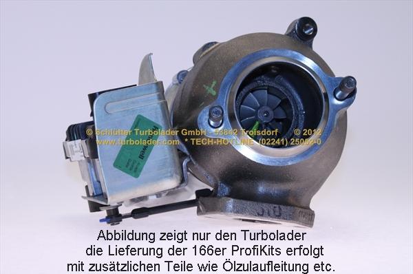 Schlütter Turbolader 166-04045EOL - Kompresors, Turbopūte adetalas.lv