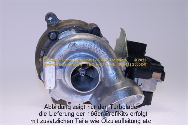 Schlütter Turbolader 166-04045EOL - Kompresors, Turbopūte adetalas.lv