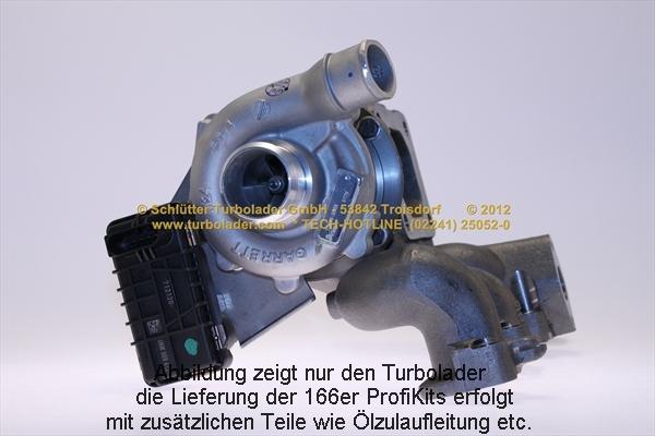 Schlütter Turbolader 166-05075EOL - Kompresors, Turbopūte adetalas.lv