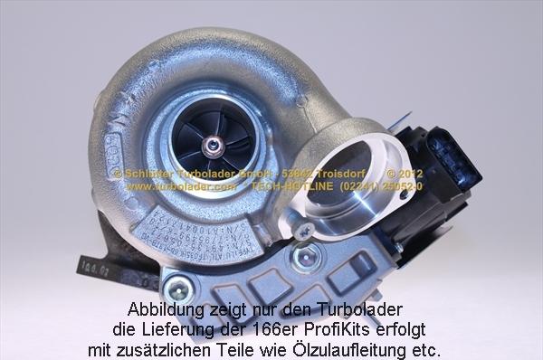 Schlütter Turbolader 166-05185EOL D - Kompresors, Turbopūte adetalas.lv