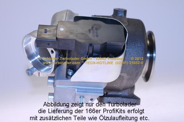 Schlütter Turbolader 166-05185 - Kompresors, Turbopūte adetalas.lv