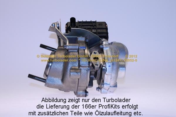 Schlütter Turbolader 166-05205 - Kompresors, Turbopūte adetalas.lv