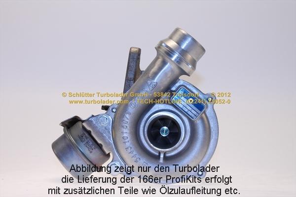 Schlütter Turbolader 166-00955 - Kompresors, Turbopūte adetalas.lv