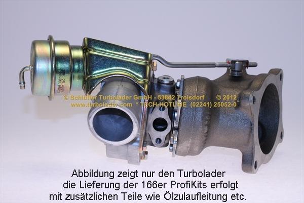 Schlütter Turbolader 166-00900 - Kompresors, Turbopūte adetalas.lv