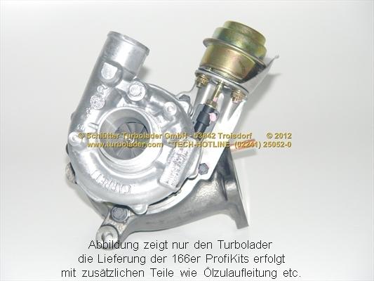 Schlütter Turbolader 166-00590 - Kompresors, Turbopūte adetalas.lv