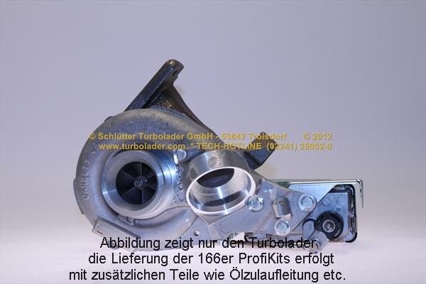 Schlütter Turbolader 166-00555 - Kompresors, Turbopūte adetalas.lv