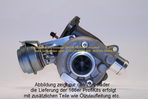 Schlütter Turbolader 166-00640 - Kompresors, Turbopūte adetalas.lv