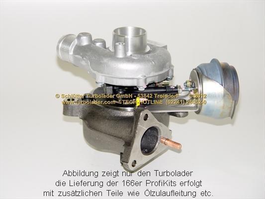 Schlütter Turbolader 166-00640 - Kompresors, Turbopūte adetalas.lv